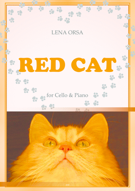 Red Cat For Cello Piano Sheet Music