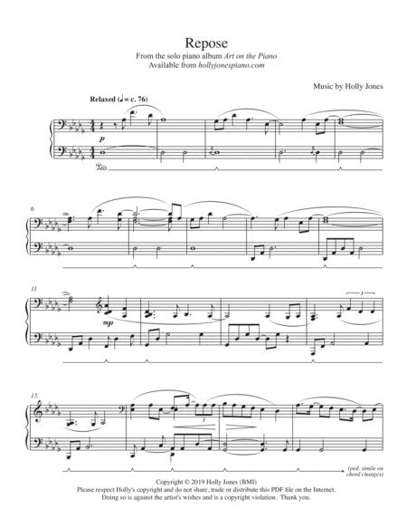 Repose Sheet Music