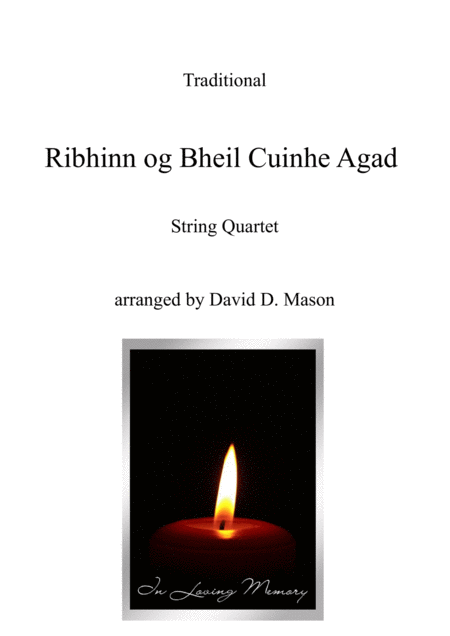 Ribhinn Og Bheil Cuinhe Agad Fair Maiden Do You Remember Sheet Music