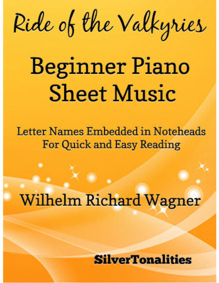 Free Sheet Music Ride Of The Valkyries Beginner Piano Sheet Music