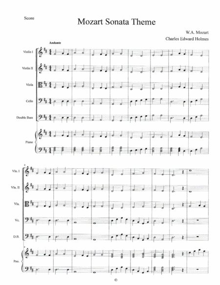 Free Sheet Music Romance N 1 Flute And String Orchestra