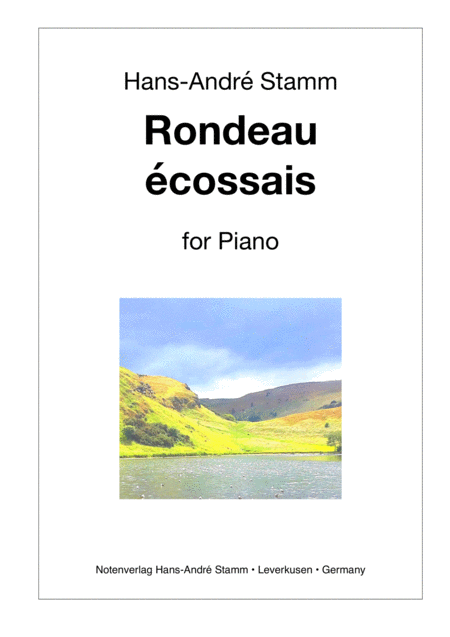 Free Sheet Music Rondeau Cossais For Piano
