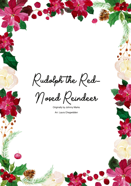 Free Sheet Music Rudolph The Red Nosed Reindeer For String Orchestra