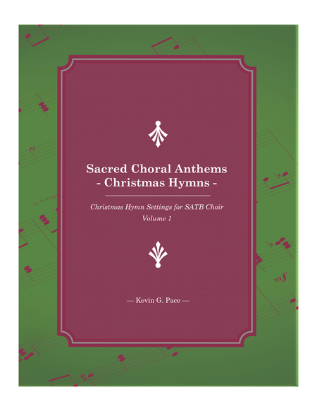 Free Sheet Music Sacred Choral Anthems Christmas Hymn Arrangements Satb Choir Book 1