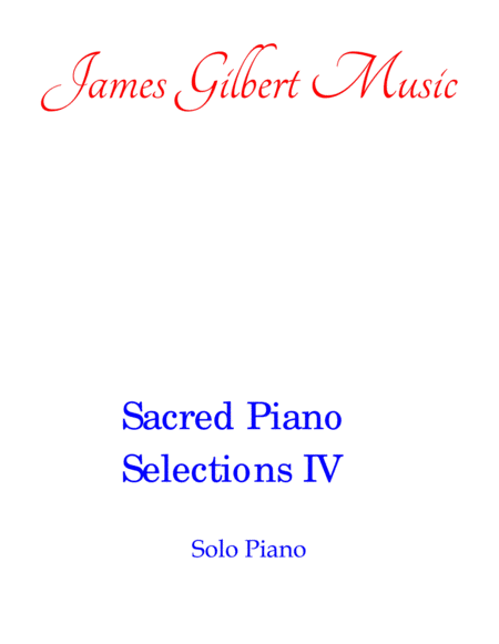 Free Sheet Music Sacred Piano Selections Iv