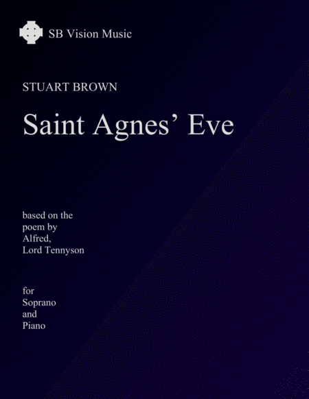 Free Sheet Music Saint Agnes Eve