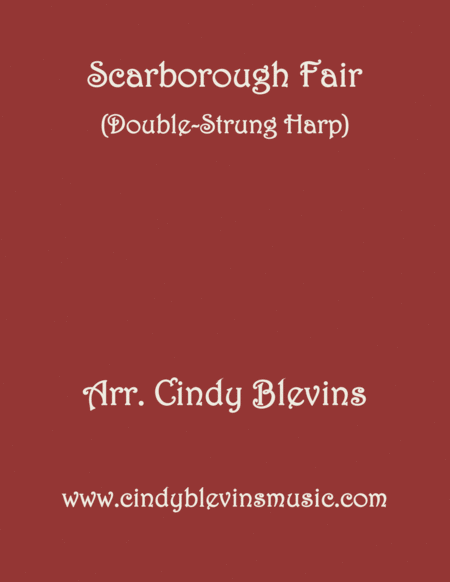 Scarborough Fair Arranged For Double Strung Harp From My Book 24 Folk Songs For Double Strung Harp Sheet Music