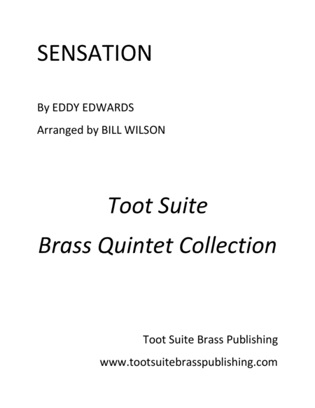 Sensation Sheet Music