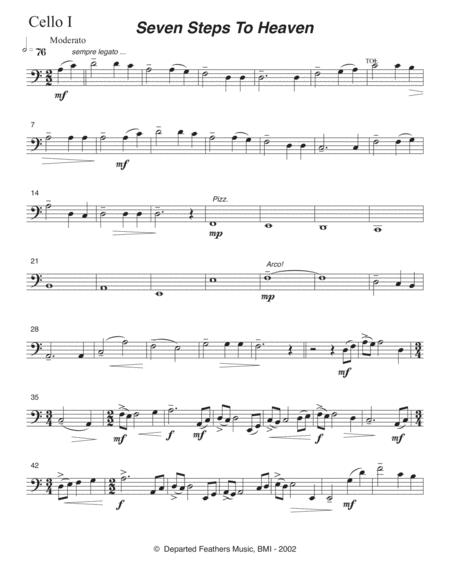 Free Sheet Music Seven Steps To Heaven 2002 Cello 1 Part