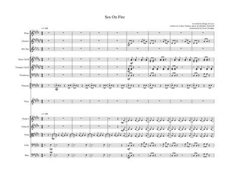 Sex On Fire Sheet Music