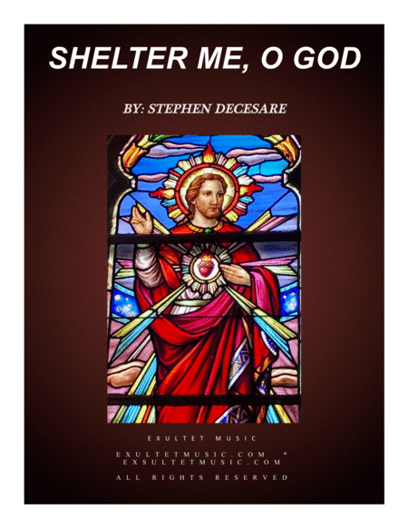 Free Sheet Music Shelter Me O God