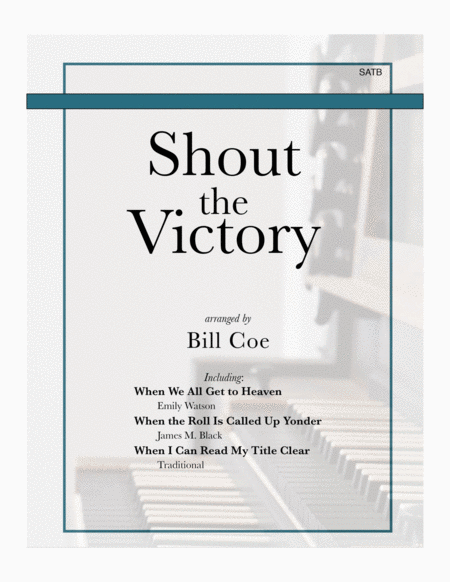 Free Sheet Music Shout The Victory