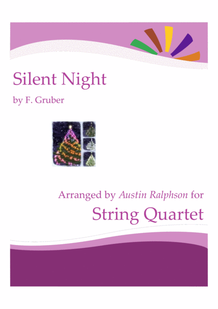 Silent Night Version 2 String Quartet Sheet Music