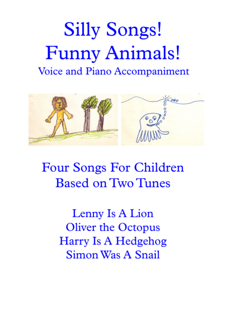 Silly Songs Funny Animals Sheet Music