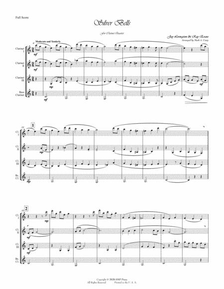 Free Sheet Music Silver Bells Cq