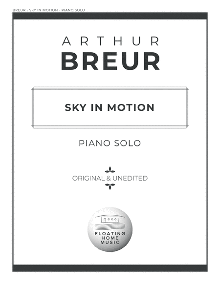 Sky In Motion Piano Solo Sheet Music