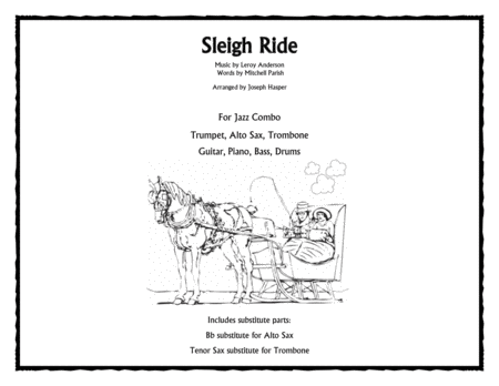 Free Sheet Music Sleigh Ride Jazz Combo