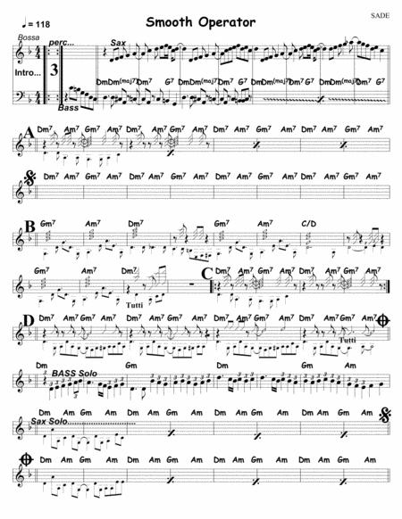 Smooth Operatordm Sheet Music