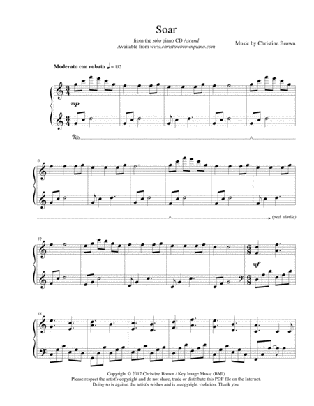 Soar Sheet Music