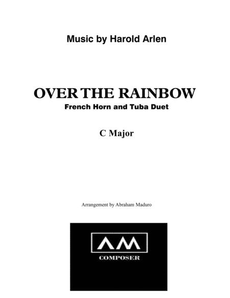 Free Sheet Music Somewhere Over The Rainbow French Horn And Tuba Duet