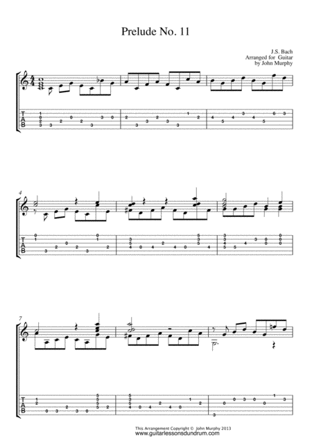 Free Sheet Music Sonata In A Major By Domenico Scarlatti Arranged For Classical Guitar