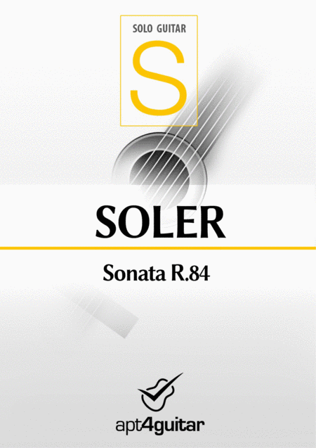 Sonata R 84 Sheet Music