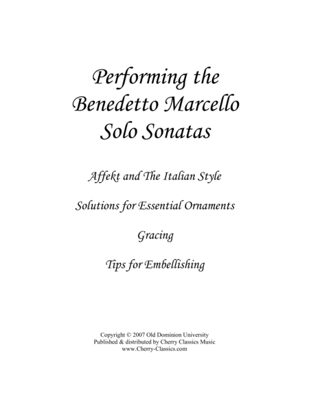 Sonatas 1 3 For Trombone Continuo Or Piano Sheet Music