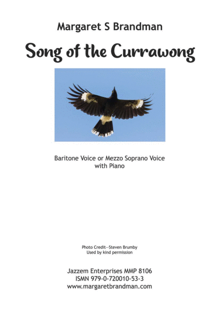 Song Of The Currawong Sheet Music