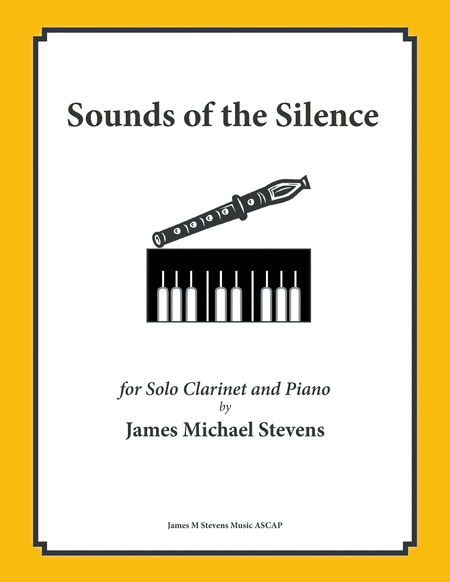 Free Sheet Music Sounds Of The Silence Clarinet Piano