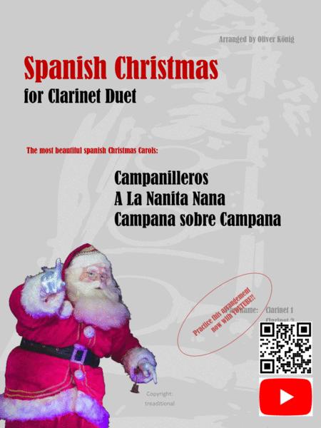 Spanish Christmas For 2 Clarinets Sheet Music