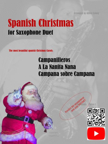 Spanish Christmas For 2 Saxophones Sheet Music