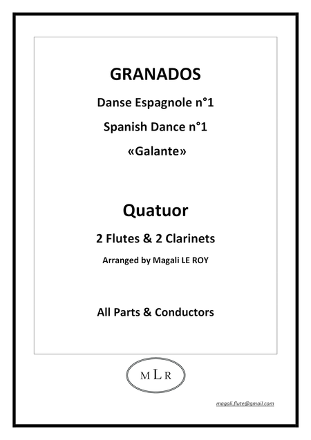 Spanish Dance N 1 Galante Sheet Music