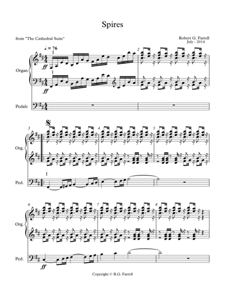 Spires Sheet Music