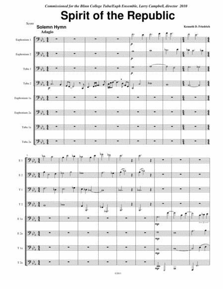 Spirit Of The Republic Sheet Music