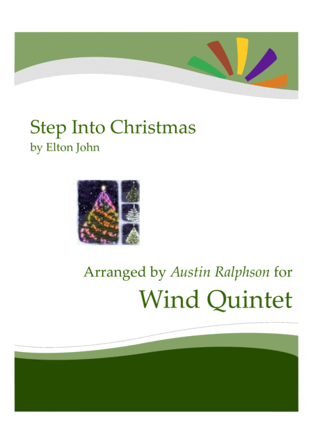 Free Sheet Music Step Into Christmas Wind Quintet