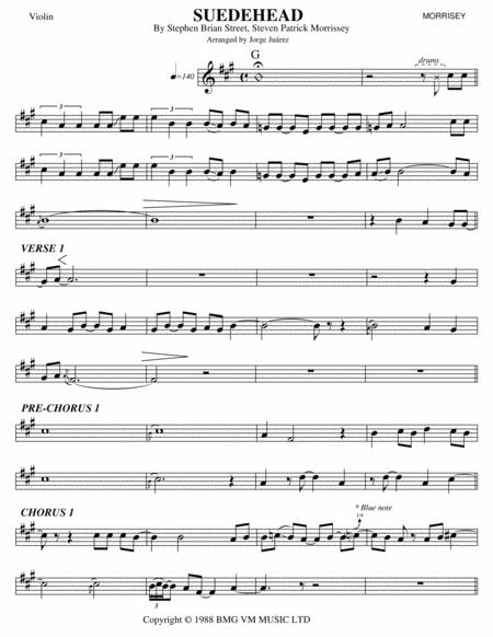 Suedehead Violin Sheet Music