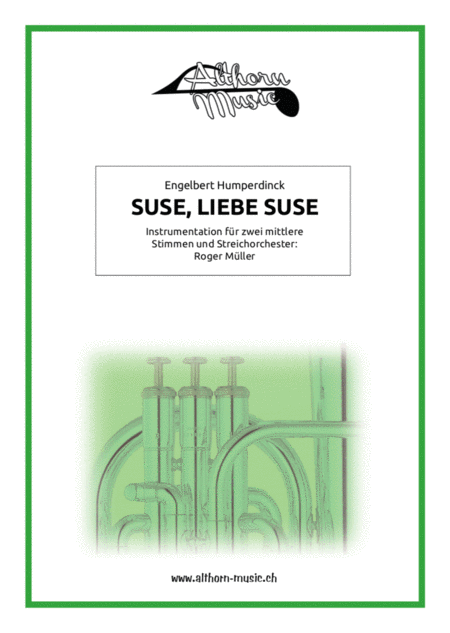 Suse Liebe Suse Sheet Music