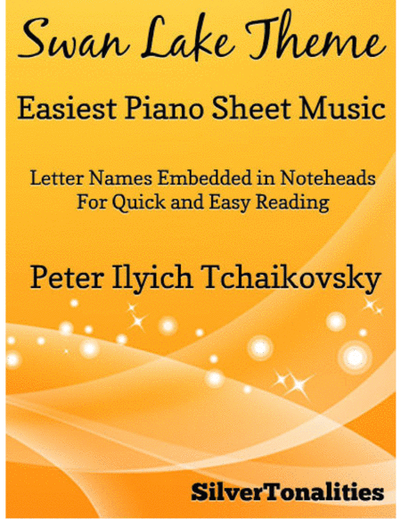 Swan Lake Theme Easiest Piano Sheet Music Sheet Music