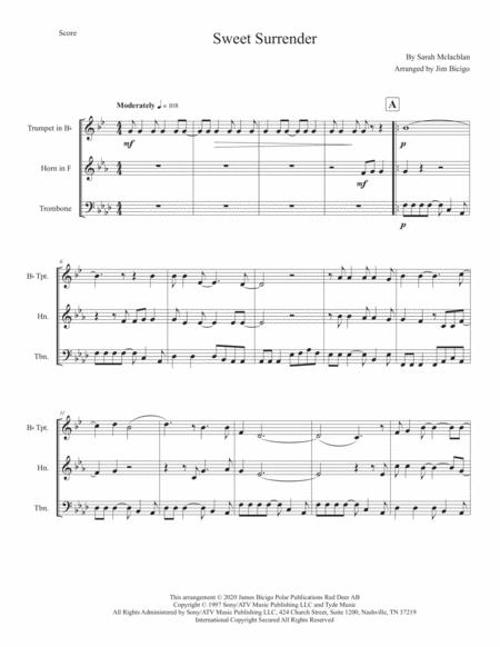 Sweet Surrender Sheet Music