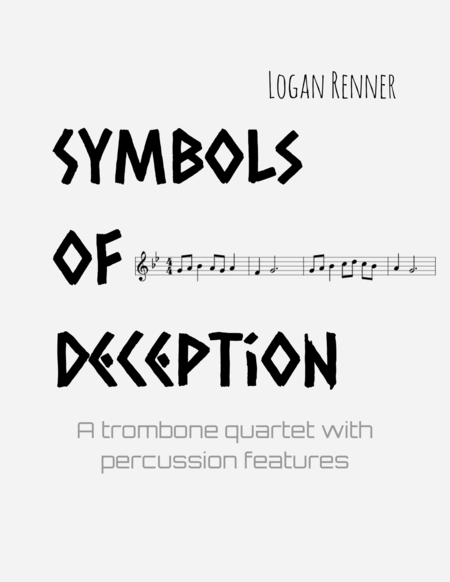 Free Sheet Music Symbols Of Deception