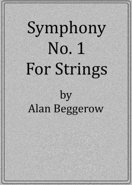 Free Sheet Music Symphony No 1 For Strings Score Only