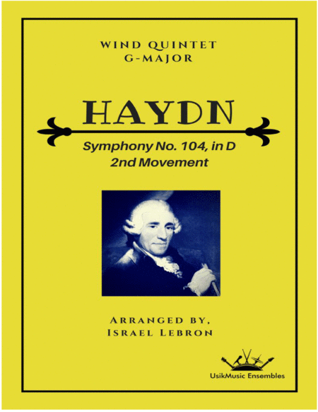 Free Sheet Music Symphony No 104 In D Major New Key Of G Major