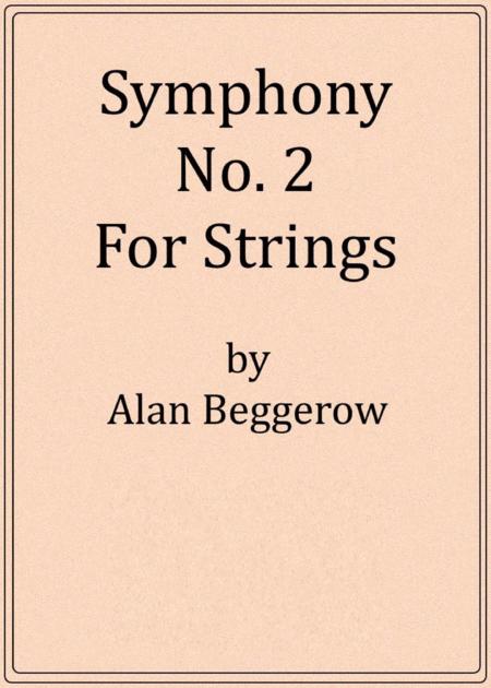 Symphony No 2 For Strings Score Only Sheet Music