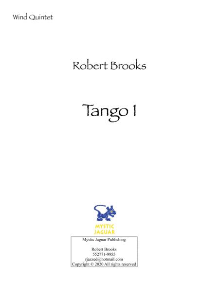 Tango 1 For Wind Quintet Sheet Music