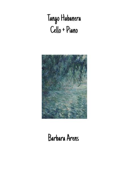 Free Sheet Music Tango Habanera For Cello Piano