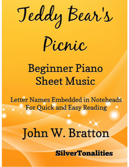 Teddy Bears Picnic Beginner Piano Sheet Music Sheet Music