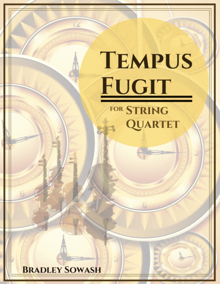 Tempus Fugit String Quartet Sheet Music