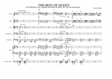 Free Sheet Music The Best Of Queen