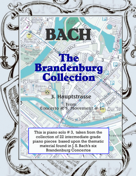 Free Sheet Music The Brandenburg Piano Solo Collection 3 Hauptstrasse