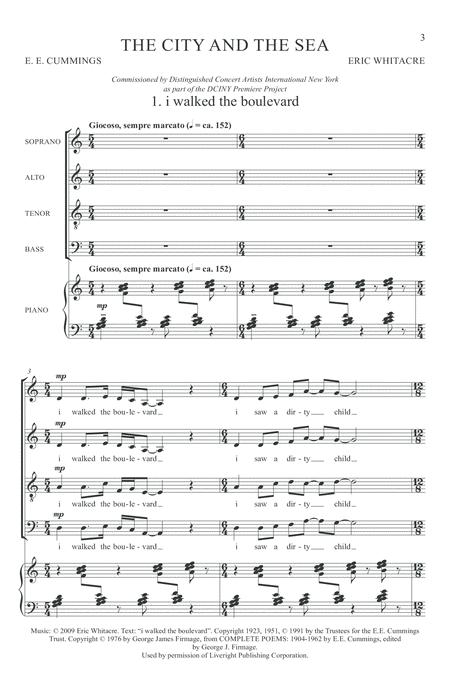 The City And The Sea Sheet Music